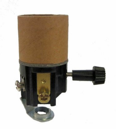 3-Way interior lamp socket w/hickey    TR-66