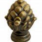 Cast metal 1.5" antique brass pineapple   TV-651