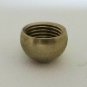 LOT OF 2....1/2" UNFINISHED BRASS BALL WITH 3/8" THREADED HOLE     TV-356
