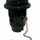 Phenolic off/on pull-chain socket w/screw cap large hole 1/4 IPS  TR-31PCSLH
