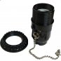 Phenolic off/on pull-chain socket w/screw cap large hole 1/4 IPS  TR-31PCSLH