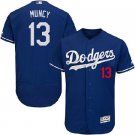 Dodgers #13 Max Muncy Royal Blue Alternate Flex Base  Baseball Jersey
