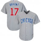 Men's Chicago Cubs 7 Kris Bryant Replica Grey Baseball Jersey