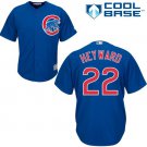 Men's Chicago Cubs 22 Jason Heyward Replica Royal Blue  Baseball Jersey