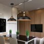Industrial Retro Style Pendent Light Modern Lamp || Pendant Light (27 Cm Dia)