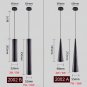 Nordic Style Modern LED Long Tube Hanging Pendent Lights || Pendant Light (7W)