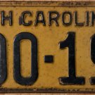 1947 North Carolina license plate 700 194