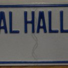 NOS 2025 Rural Hall North Carolina license plate 09 city tag