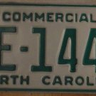 1988 North Carolina license plate AE 1448