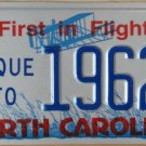 NOS 1997 North Carolina Antique Auto license plate 19629  new old stock