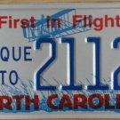 NOS 1998 North Carolina Antique Auto license plate 21125  new old stock