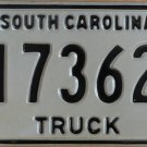 1983 South Carolina truck license plate P173629