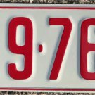 1927 North Carolina license plate 119 766 C     Ford Model A