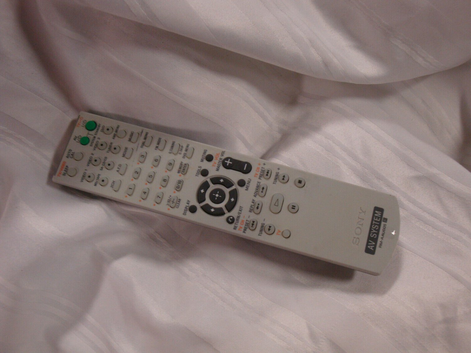 Genuine SONY RM-AAU005 AV System Remote STR-DG500, STR-DG600, STR-K1600