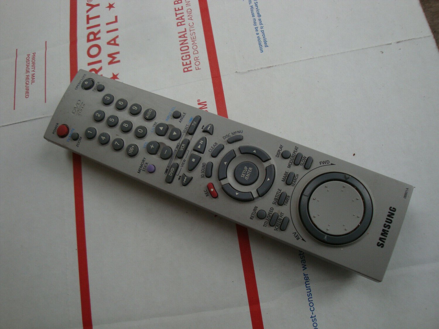 Samsung 00001A remote control  OEM