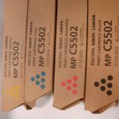 Ricoh Savin Lanier MP C5502 Print Cartridge - Your Choice Black/Yellow/Red/Blue
