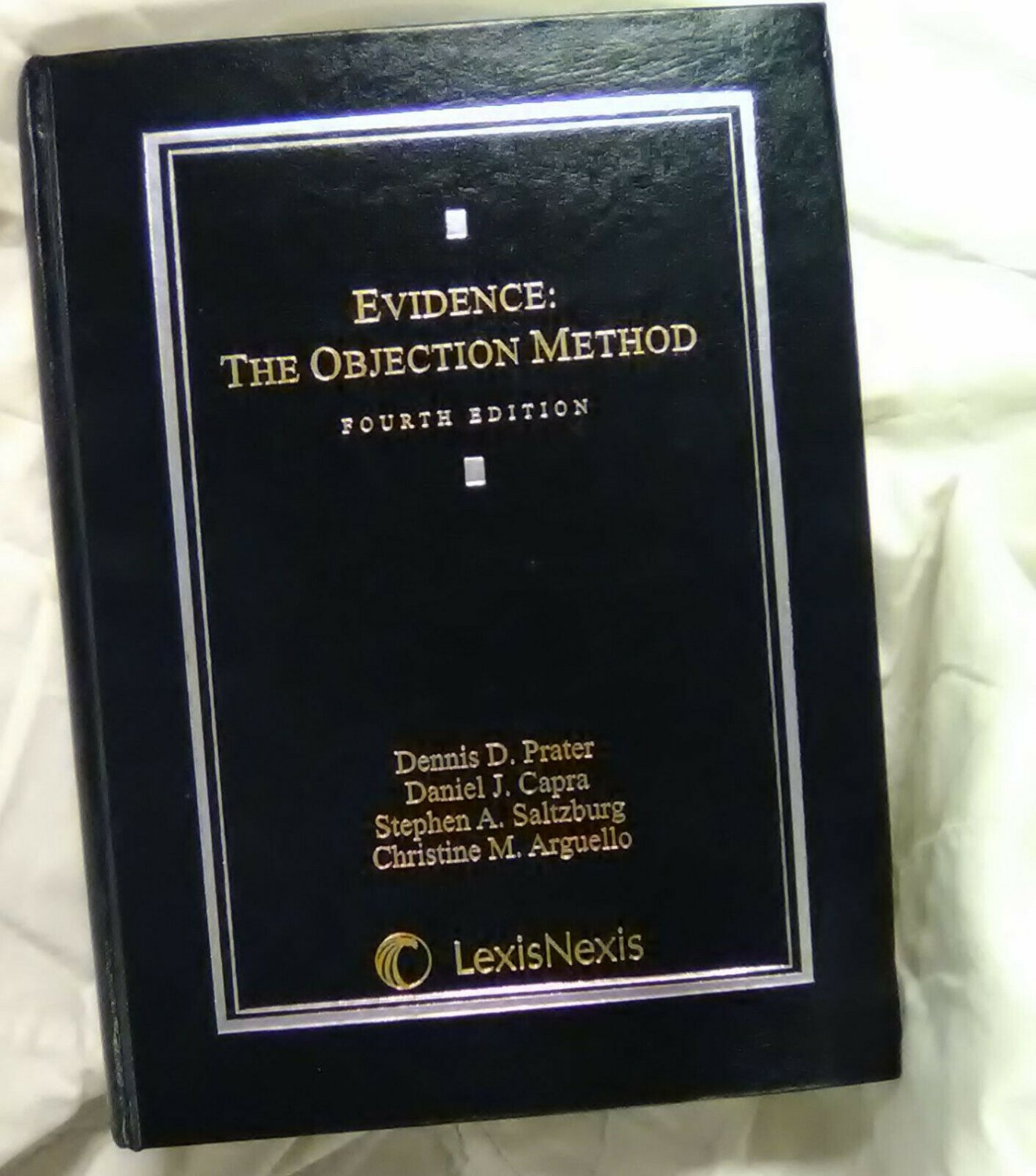 EVIDENCE: OBJECTION METHOD, By Daniel J. Capra - Hardcover *Excellent Condition*