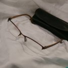 Humphrey's by Eschenbach 582180 Brown (62) Half-Rim Eyeglass Frame 50-18-135