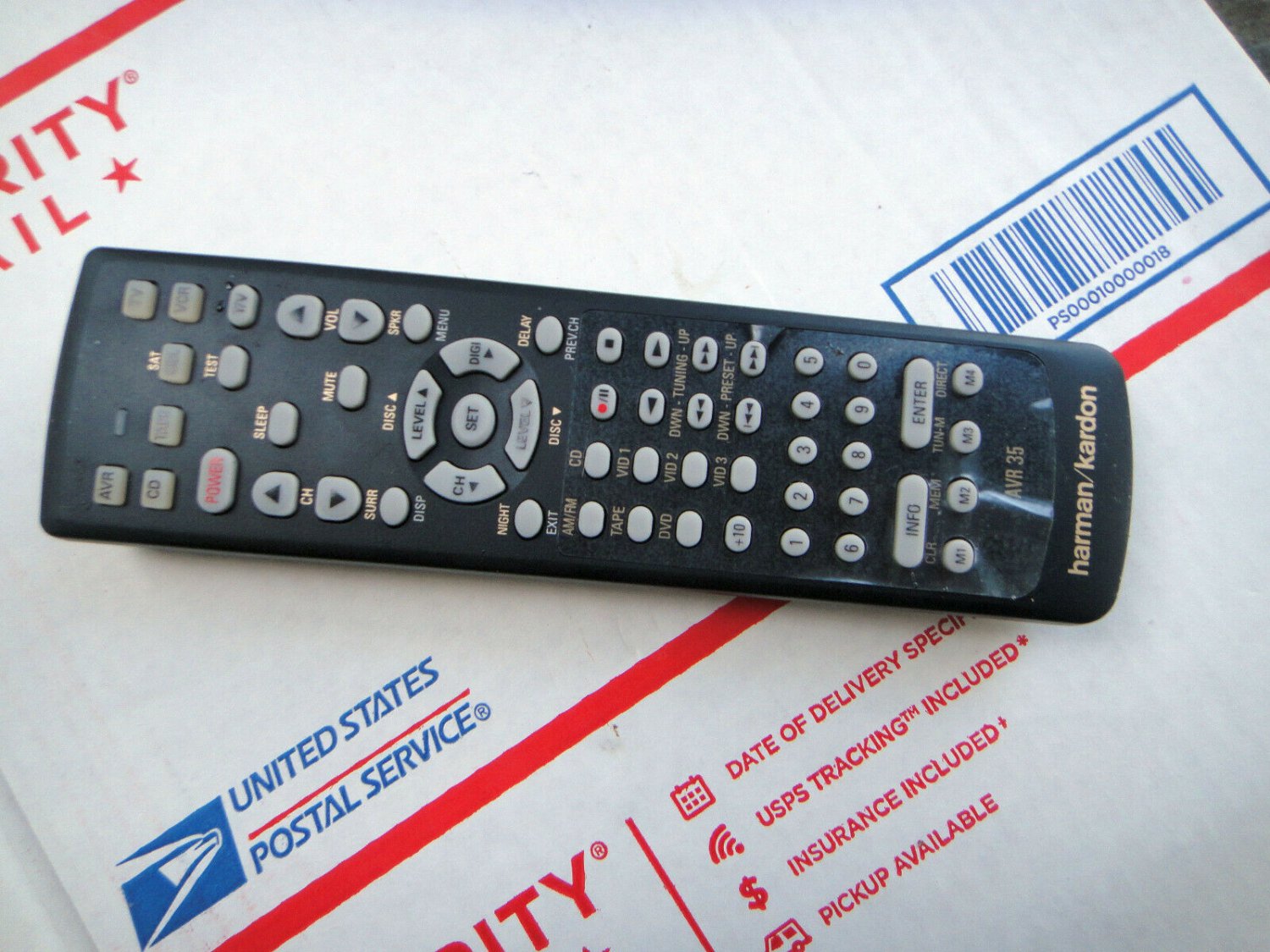 Harman Kardon AVR 35 Remote Control (1C2)