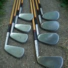 Vintage Clubs Louisville Power Bilt H&B Stainless Steel Custom Design Irons 2-9