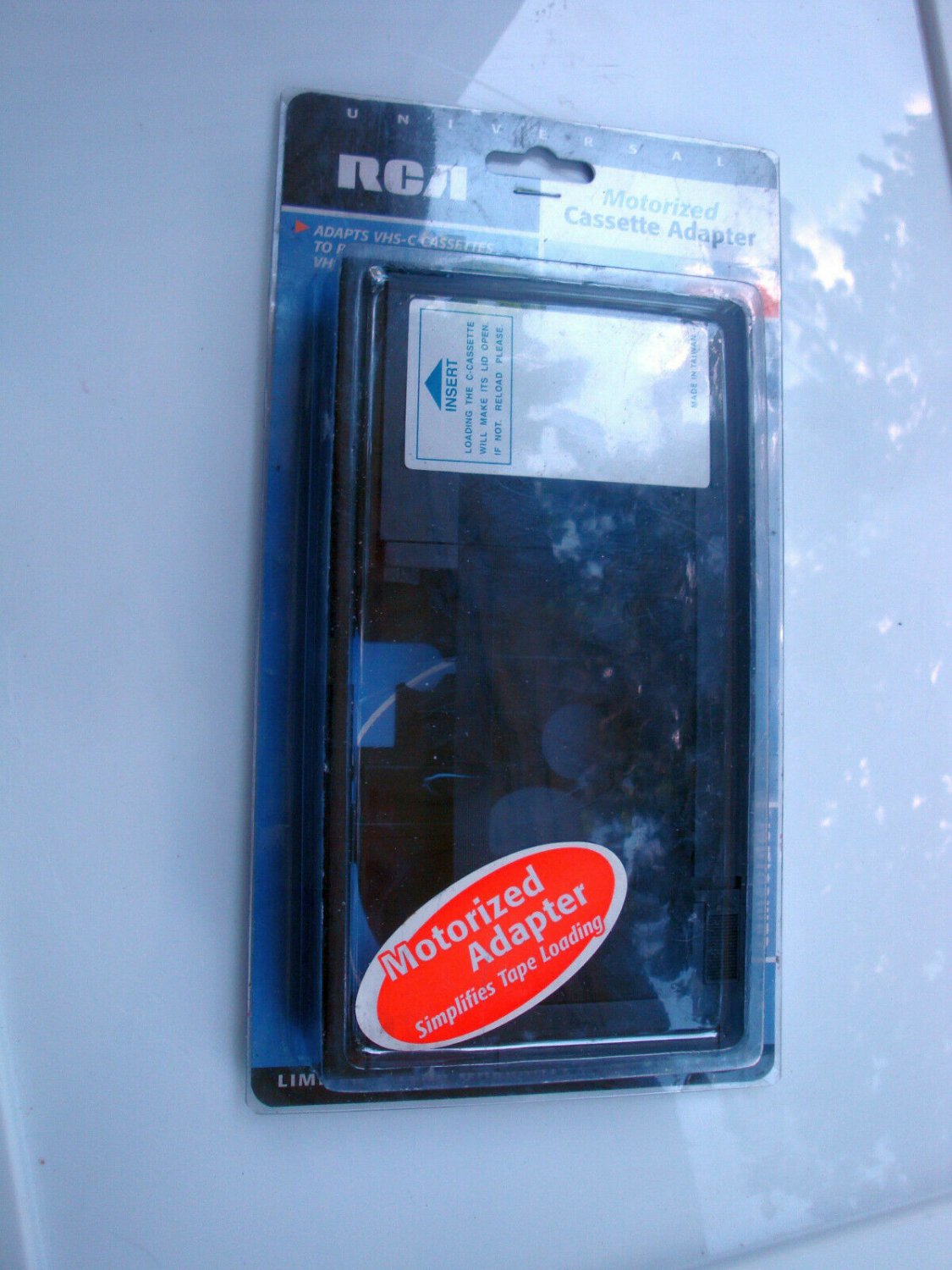 Motorized VHS-C Cassette Adapter RCA VCA114 - ALL VHS-C (Walmart # 625763)