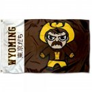 Wyoming Cowboys flag Digital Printing 3x5 ft