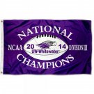 Wisconsin Whitewater Warhawks 3x5 ft Digital Printing