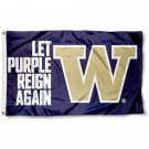 Washington Huskies sports team flag 3x5 ft