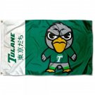 Tulane Green Wave team Flag Digital Printing