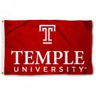 Temple Owls flag 3x5 ft Digital Printing