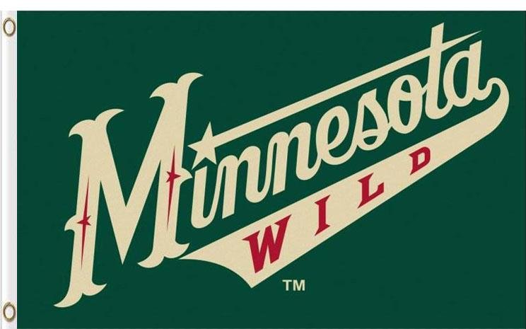 Minnesota Wild flag 100D Polyester 3x5 ft