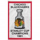 Chicago Blackhawks 1961 Stanley Cup Flag 3x5 ft 100D