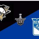 Pittsburgh Penguins vs New York Rangers divided flag 3x5 ft