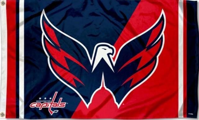 Washington Capitals Bald Eagle Flag 3x5 ft