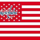 Washington Capitals USA flags with star and stripe 3x5 ft