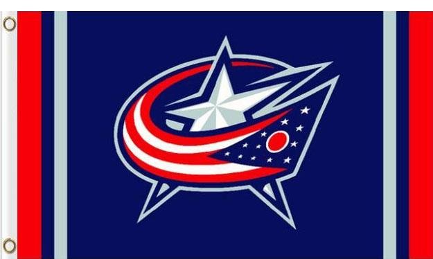 Columbus Blue Jackets Column Flag 3x5 ft banner 100D