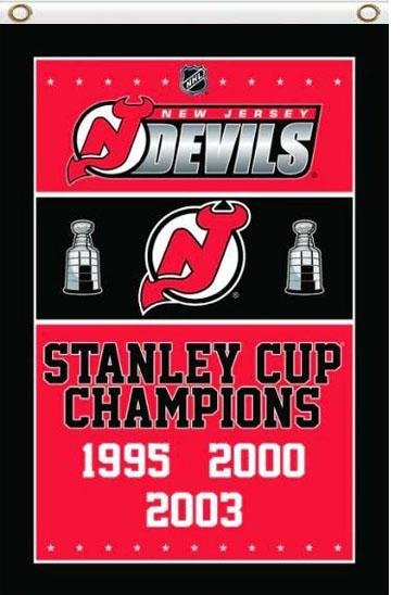 New Jersey Devils stanley cup Flag 3x5 ft