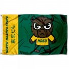 North Dakota State Bison Flag 3x5 ft