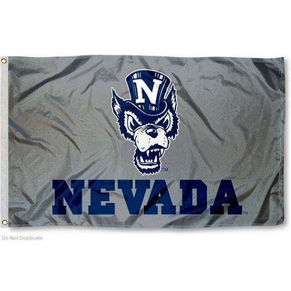 Nevada Wolf Pack Flag 3x5 ft