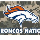 Denver Broncos Polyester Flag Banner 3x5 ft