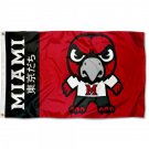 Miami Redhawks Flag 3x5 ft