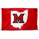 Miami Redhawks Flag 3x5 ft