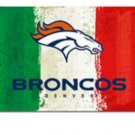 Denver Broncos Green White Red flag Banner 3x5 ft