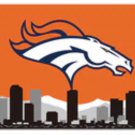Denver Broncos Skyline Banner Flag 3x5 ft