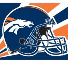 Denver Broncos Helmet Banner Flag 3x5 ft