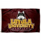 Loyola Chicago flag Digital Printing 3x5 ft