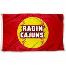 Louisiana Lafayette Ragin' Cajuns Hand Flag 3x5 ft