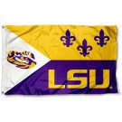 Louisiana State Tigers Hand Flag 3x5 ft