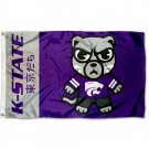 Kansas State Wildcats Hand Flag 3x5 ft Club