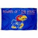 Kansas Jayhawks Hand Flag 3x5 ft Club Basketball
